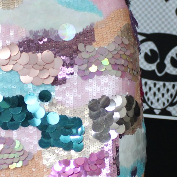 Bebe Embellished Mini Skirt - Picture 2 of 7